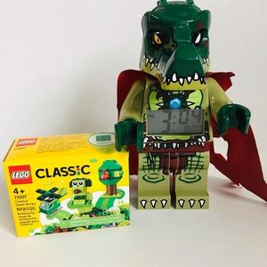 Lego Legend of Chima Clock + Lego Classic Box Set